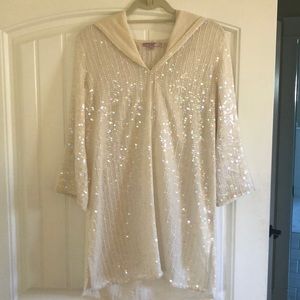 Calypso St Barth beaded tunic